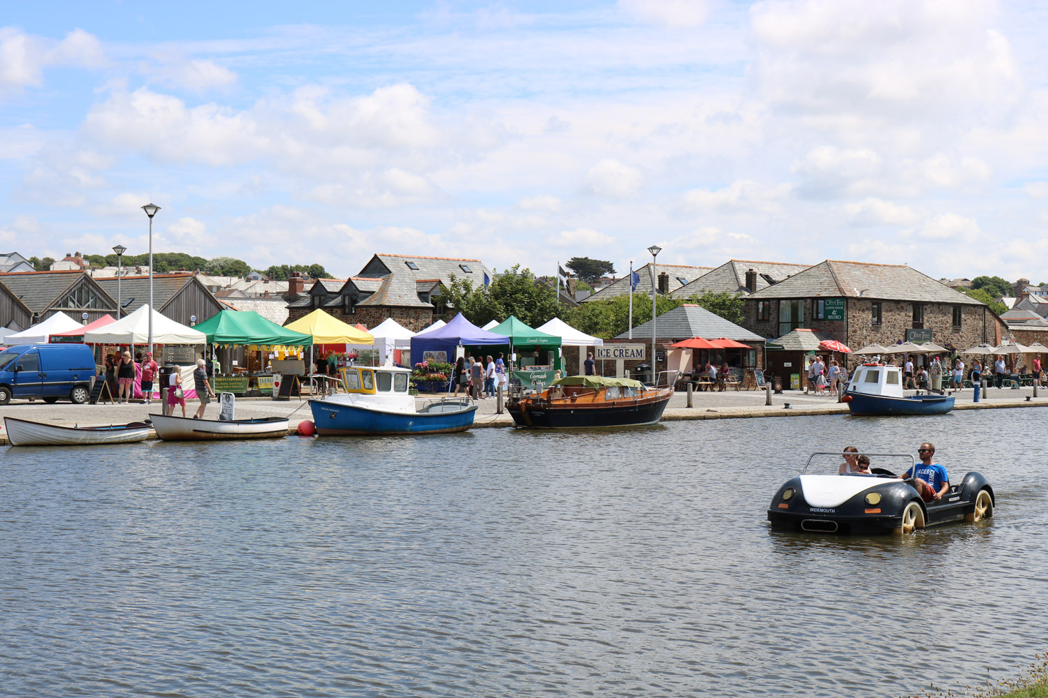 Bude waterfront, North Cornwall